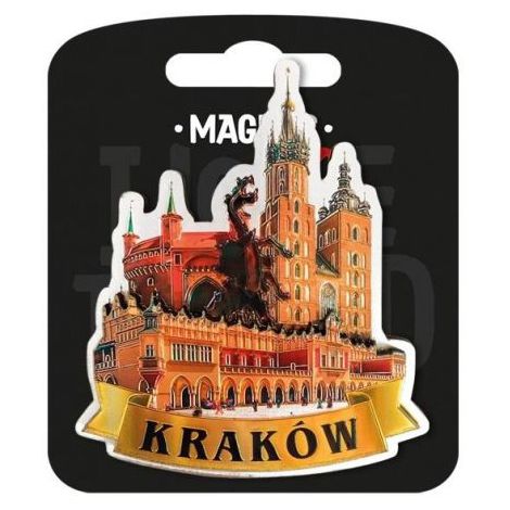 Magnes Pan Dragon Kraków Sukiennice, Kościół Mariacki i Smok